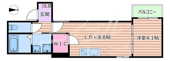 FDS吹田Ⅰ番館の物件間取画像